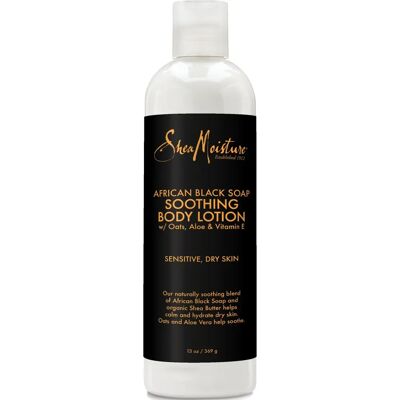 Lotion Corps Beurre de Karité et Savon Noir Africain SheaMoisture - Publicité Lotion Corps Beurre de Karité et Savon Noir Africain SheaMoisture - Publicité