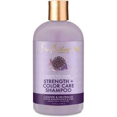 Shea Moisture Purple Rice Water Strength & Color Care Shampoo Shea Moisture Purple Rice Water Strength & Color Care Shampoo