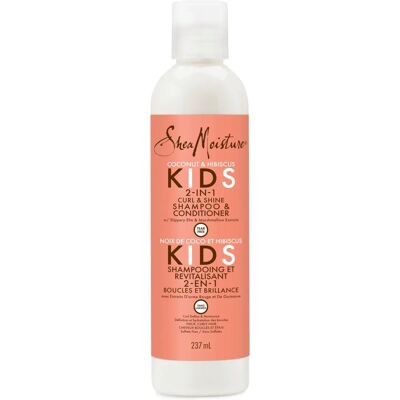 Shea Moisture Cuidado del cabello infantil 2-en-1 Champú y Acondicionador con Coco y Hibisco Shea Moisture Cuidado del cabello infantil 2-en-1 Champú y Acondicionador con Coco y Hibisco