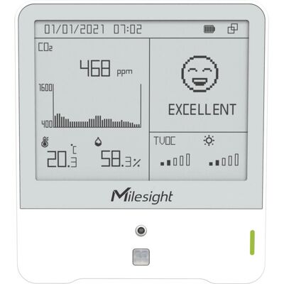 Milesight AM307 - Innen/Außen Temperatur- & Feuchtigkeitssensor - Freistehend Milesight AM307 - Innen/Außen Temperatur- & Feuchtigkeitssensor - Freistehend