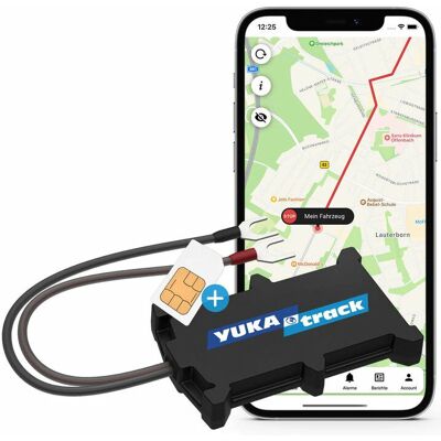 Yukatrack EasyWire GPS Tracker - Echtzeit-Ortung für Fahrzeuge Yukatrack EasyWire GPS Tracker - Echtzeit-Ortung für Fahrzeuge