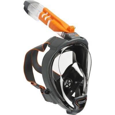 Máscara de snorkel Ocean Reef Qr+ - Negro - Vista 180° Máscara de snorkel Ocean Reef Qr+ - Negro - Vista 180°