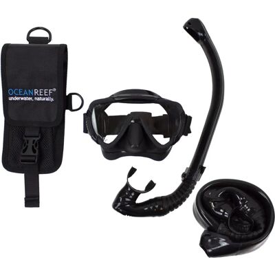 Paquete de máscara y snorkel Ocean Reef Bump Back - Kit de esnórquel Paquete de máscara y snorkel Ocean Reef Bump Back - Kit de esnórquel