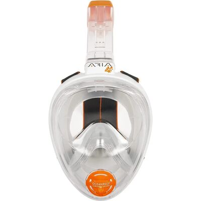 Ocean Reef Aria Junior - Komplett Ansiktssnorkelmask Transparent XS Ocean Reef Aria Junior - Komplett Ansiktssnorkelmask Transparent XS
