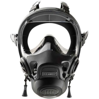 Máscara Facial Ocean Reef Neptune Iii Basic Negra Máscara Facial Ocean Reef Neptune Iii Basic Negra