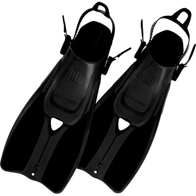 Palmes de plongée Ocean Reef Duo Ii - Noir, Taille S-M - Publicité Palmes de plongée Ocean Reef Duo Ii - Noir, Taille S-M - Publicité
