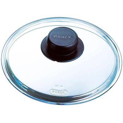 Pyrex 4937231 - Doorzichtige glazen deksel - 21,5 x 23 x 6,5 cm - Deksel Pyrex 4937231 - Doorzichtige glazen deksel - 21,5 x 23 x 6,5 cm - Deksel