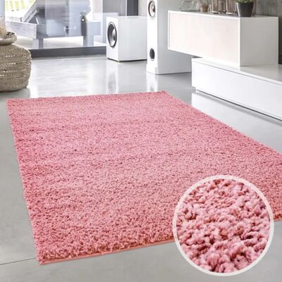 Carpet City Pastell Shaggy300 - Rechteckig, 300x400cm, Hellgrün Carpet City Pastell Shaggy300 - Rechteckig, 300x400cm, Hellgrün