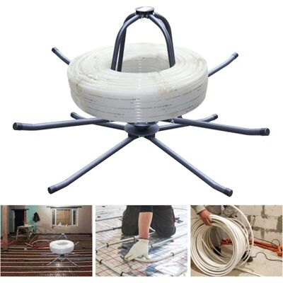 Senderpick Carrete de Manguera para Calefacción por Suelo - Duradero y Ahorra Espacio Senderpick Carrete de Manguera para Calefacción por Suelo - Duradero y Ahorra Espacio