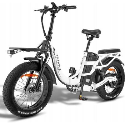 FAFREES - F20 X Max - Blanco - 750W - Vélo électrique - Publicité FAFREES - F20 X Max - Blanco - 750W - Vélo électrique - Publicité