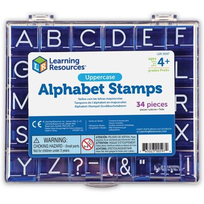 Learning Resources LER0597 Jouet d'art et d'artisanat - Stampile Alfabet - Publicité Learning Resources LER0597 Jouet d'art et d'artisanat - Stampile Alfabet - Publicité
