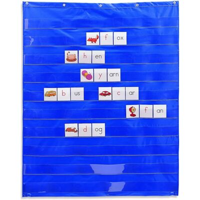 Learning Resources Pizarra con Bolsillos - Herramienta Interactiva para Aulas Learning Resources Pizarra con Bolsillos - Herramienta Interactiva para Aulas
