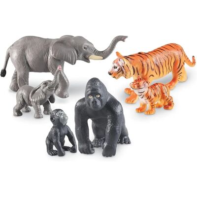 Learning Resources Animales Grandes de la Selva - Mamás y Bebés - Juguetes Learning Resources Animales Grandes de la Selva - Mamás y Bebés - Juguetes