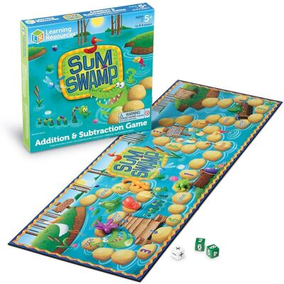 Learning Resources LER5052 Sum Swamp - Juego de suma y resta Learning Resources LER5052 Sum Swamp - Juego de suma y resta