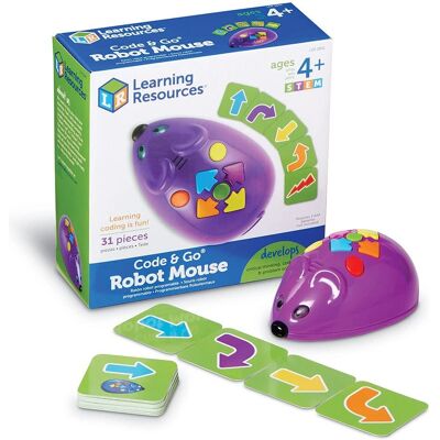 Learning Resources LER2841 Programmierbarer STEM Roboter Maus Learning Resources LER2841 Programmierbarer STEM Roboter Maus