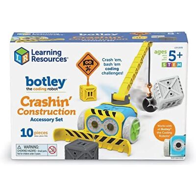 Learning Resources LER2939 Botley Construction Accessory Set - Construction Learning Resources LER2939 Botley Construction Accessory Set - Construction