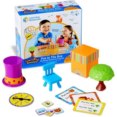 Learning Resources Fox in the Box Helyhatározószavak Tevékenységkészlet - Oktató Játék Learning Resources Fox in the Box Helyhatározószavak Tevékenységkészlet - Oktató Játék