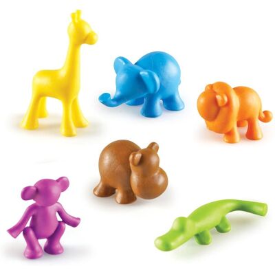 Learning Resources Wild About Animals Jungle Counters - Zabawka edukacyjna Learning Resources Wild About Animals Jungle Counters - Zabawka edukacyjna