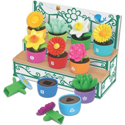 Learning Resources Shape & Colour Garden - Toy for Toddlers, Sorting & Stacking, 18m+ Learning Resources Shape & Colour Garden - Toy for Toddlers, Sorting & Stacking, 18m+