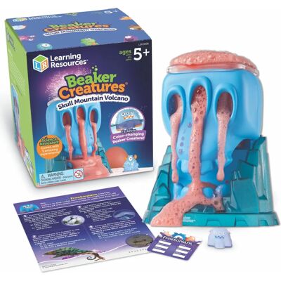 Kit scientifique STEM Learning Resources Éruption de volcan - Crâne, laboratoire, expériences Kit scientifique STEM Learning Resources Éruption de volcan - Crâne, laboratoire, expériences