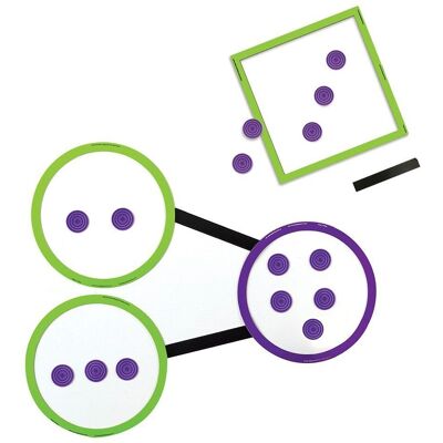 Learning Resources - Legature numeriche magnetiche - Kit educativo Learning Resources - Legature numeriche magnetiche - Kit educativo