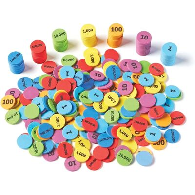Learning Resources Disques de valeur positionnelle - Jouet éducatif Learning Resources Disques de valeur positionnelle - Jouet éducatif