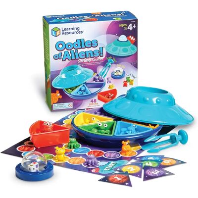 Learning Resources Oodles of Aliens Sorting Saucer - Juguete Educativo Learning Resources Oodles of Aliens Sorting Saucer - Juguete Educativo