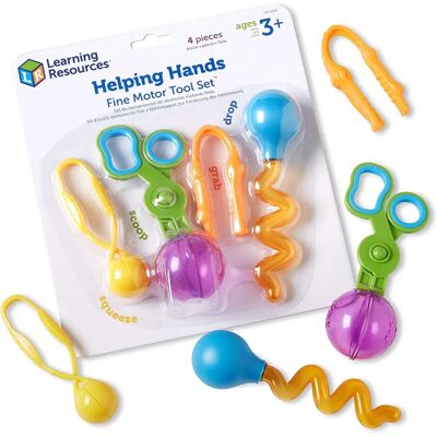 Learning Resources Ensemble d'Outils pour la Motricité Fine - Jouet Éducatif pour Enfants Learning Resources Ensemble d'Outils pour la Motricité Fine - Jouet Éducatif pour Enfants