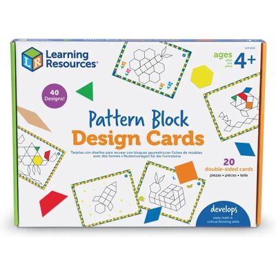 Learning Resources LER6133 Edukacyjny zestaw bloków wzorów - Zabawka edukacyjna Learning Resources LER6133 Edukacyjny zestaw bloków wzorów - Zabawka edukacyjna