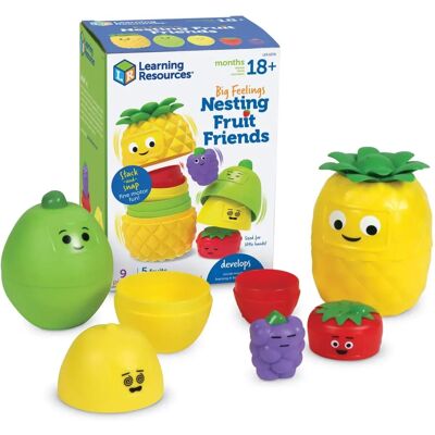 Learning Resources Amis Fruits empilables - Jouet Émotionnel Social Learning Resources Amis Fruits empilables - Jouet Émotionnel Social