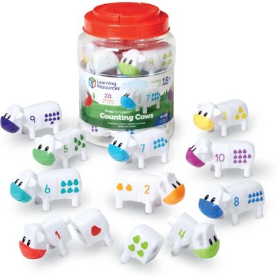 Learning Resources - Ensemble de vaches pour compter Learning Resources - Ensemble de vaches pour compter