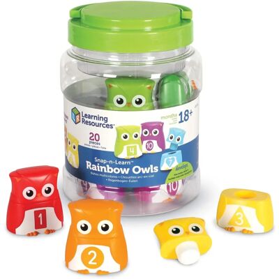 Learning Resources LER6709 Snap-N-Learn Stacking Whales - Stacking Toys Learning Resources LER6709 Snap-N-Learn Stacking Whales - Stacking Toys