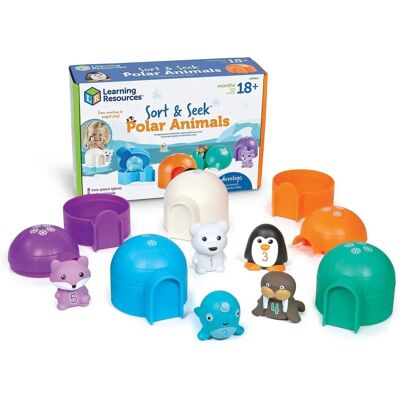 Learning Resources - Jeu éducatif d'animaux polaires - Jeu de tri pour enfants Learning Resources - Jeu éducatif d'animaux polaires - Jeu de tri pour enfants