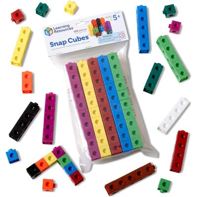 Learning Resources LER7584 Jeu de Cubes à Cliquer 100 - Jouet Éducatif Learning Resources LER7584 Jeu de Cubes à Cliquer 100 - Jouet Éducatif