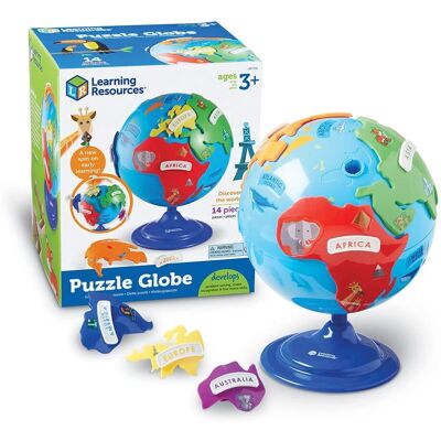 Puzzle globus Learning Resources - Rozwija świadomość przestrzenną Puzzle globus Learning Resources - Rozwija świadomość przestrzenną