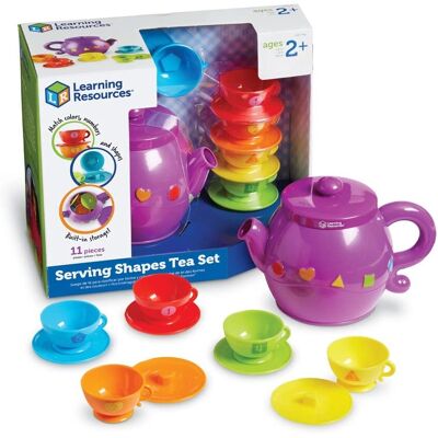 Learning Resources LER7740 - Service à thé formes Learning Resources LER7740 - Service à thé formes