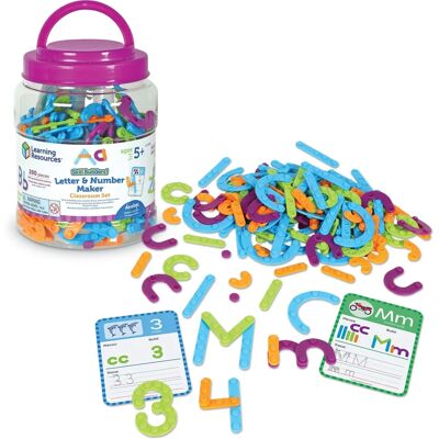 Learning Resources Set constructie - Litere si cifre - Educational Toy Set Learning Resources Set constructie - Litere si cifre - Educational Toy Set