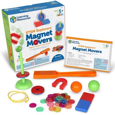 Learning Resources LER9295 STEM Starter Magnet Movers - Lehrreiches Magnetset Learning Resources LER9295 STEM Starter Magnet Movers - Lehrreiches Magnetset