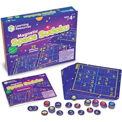 Learning Resources LER9320 Magnetisches Weltraum-Sudoku Puzzle - Puzzle - Weltraumabenteuer Learning Resources LER9320 Magnetisches Weltraum-Sudoku Puzzle - Puzzle - Weltraumabenteuer