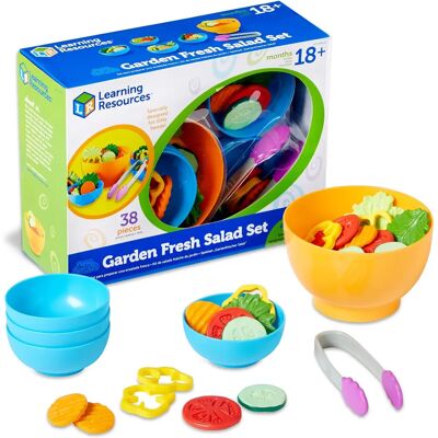 Learning Resources Play House Salad Set - 38 Pieces Learning Resources Play House Salad Set - 38 Pieces