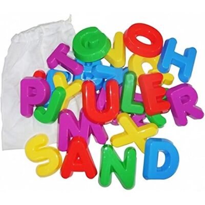 Learning Resources Lärmedel Stora Bokstäver Sandformar - Jouet Educatif Learning Resources Lärmedel Stora Bokstäver Sandformar - Jouet Educatif