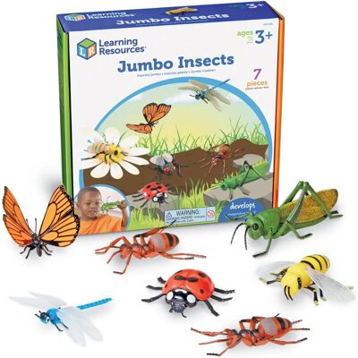 Learning Resources LER0789 Jumbo Insecten - Kinderfiguur Learning Resources LER0789 Jumbo Insecten - Kinderfiguur