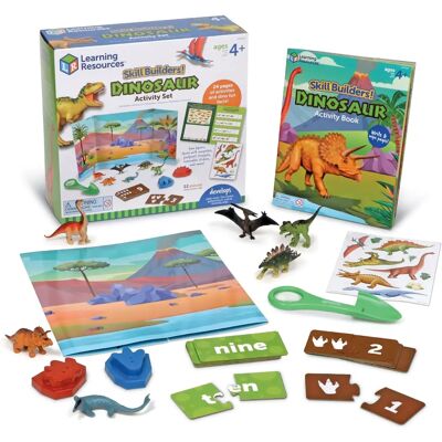 Set de actividades de dinosaurios de Learning Resources - Diversión educativa para niños Set de actividades de dinosaurios de Learning Resources - Diversión educativa para niños
