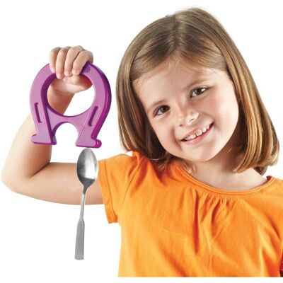 Learning Resources Recursos Educativos Conjunto de 12 Imanes en Forma de Herradura - Imanes Learning Resources Recursos Educativos Conjunto de 12 Imanes en Forma de Herradura - Imanes