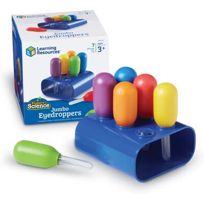 Learning Resources LER2779 Barns scienceleksak - Jumbo vetenskap pipetter Learning Resources LER2779 Barns scienceleksak - Jumbo vetenskap pipetter