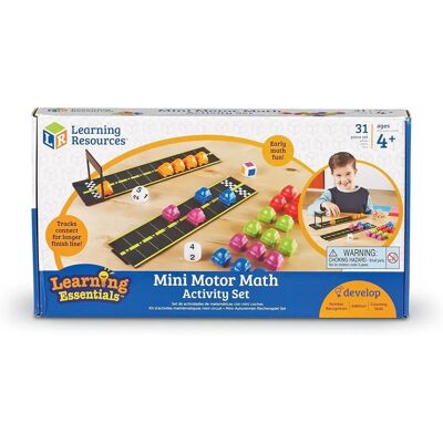 Learning Resources Mini Motor Math Activity Set - Edukacyjna Gra Learning Resources Mini Motor Math Activity Set - Edukacyjna Gra