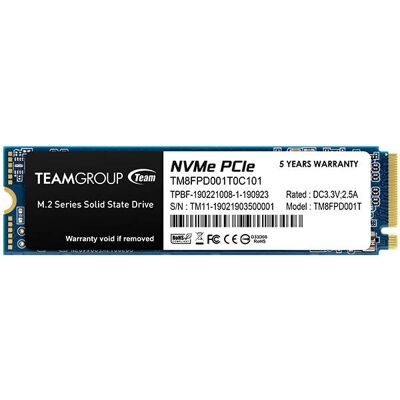 Team Group MP33 PRO 1TB NVMe SSD - Υψηλής Ταχύτητας M.2 Δίσκος Team Group MP33 PRO 1TB NVMe SSD - Υψηλής Ταχύτητας M.2 Δίσκος