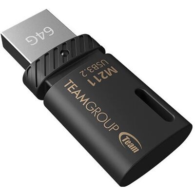 Team Group M211 64GB Clé USB-C - USB 3.2 - Publicité Team Group M211 64GB Clé USB-C - USB 3.2 - Publicité