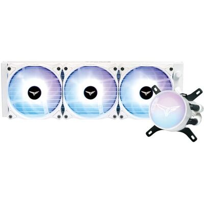Cooler líquido ARGB Team Group SIREN GD360E - Tudo em um, 12cm, Branco Cooler líquido ARGB Team Group SIREN GD360E - Tudo em um, 12cm, Branco