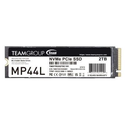 Team Group MP44L 2TB PCIe 4.0 NVMe SSD Team Group MP44L 2TB PCIe 4.0 NVMe SSD